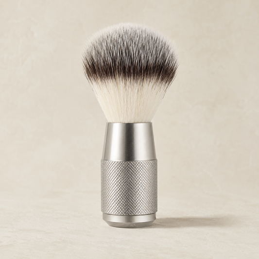CRAN. Brosse de rasage Silver satiné, vue principale